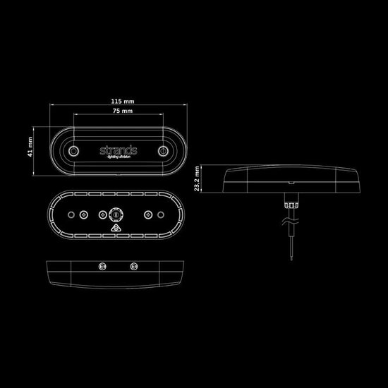 Strands FOR9T Gravity Seitenmarkierungsleuchte