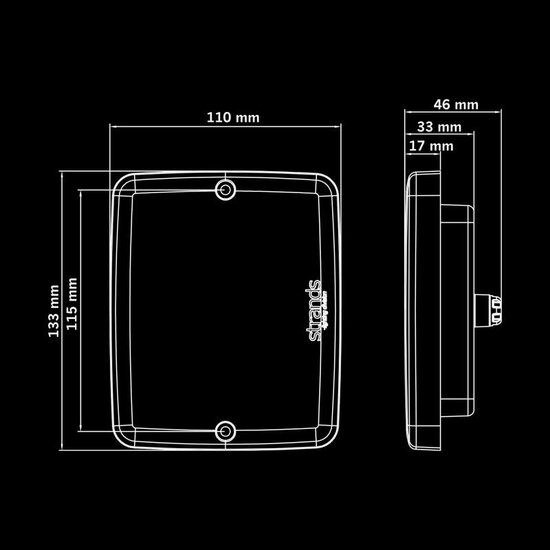 Strands FOR9T Illusion R&uuml;ckfahr-/Nebelleuchte