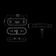 Strands FOR9T Gravity Seitenmarkierungsleuchte