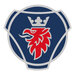 EMBLEM-AUFKLEBER – 100 BLAUER GREIF