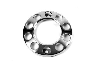 open sierring - opstapring rvs 22.5&quot; , stainless steel Front Wheel Trim (Donut Type) , Radbolzen Abdeckung vorder rad LK