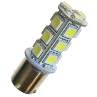 LED-LAMP XENON LOOK - 360  13 DIODE  P21W  BA15s 