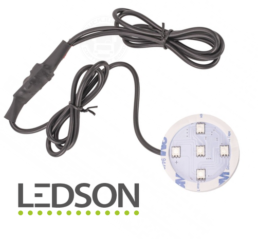 LEDSON - POPPY LED LIGHT- ROT  - DIREKTE VERBINDUNG - 10-40V