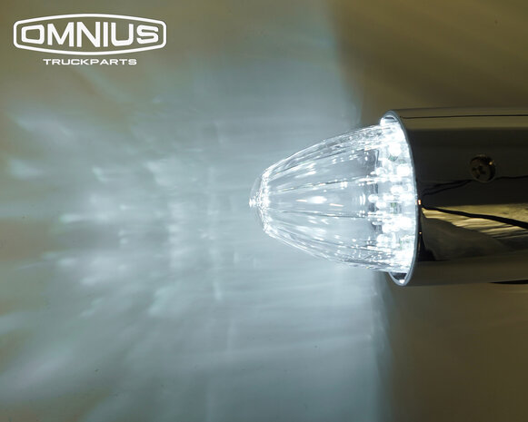 OMNIUS - TORPEDO LAMPE LED - WEISS