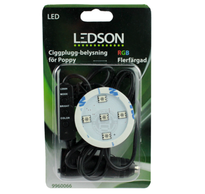 LEDSON - POPPY LED - RGB - ZIGARETTENSTECKER - 12-30V