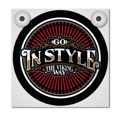 GO IN STYLE - VIKING WAY - LEUCHTKASTEN DELUXE - LOSE FRONTPLATTE