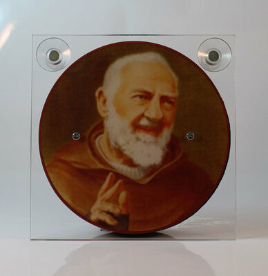PADRE PIO - LEUCHTKASTEN DELUXE - KOMPLETT