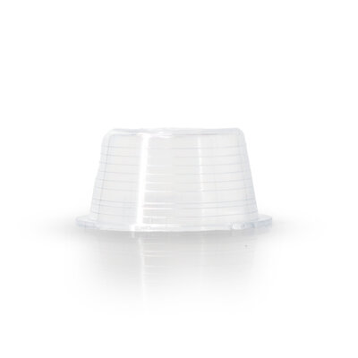 D&Auml;NISCHE LAMPE AUS KLARGLAS - GYLLE