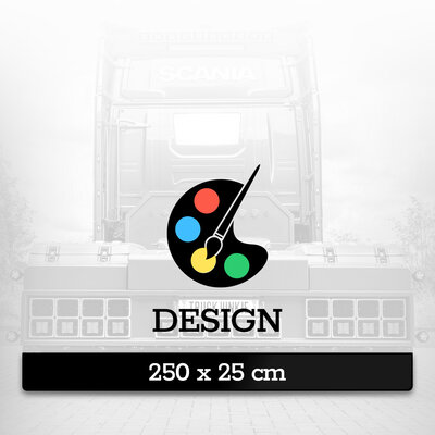 Schmutzf&auml;nger 250 X 25CM - EIGENES DESIGN