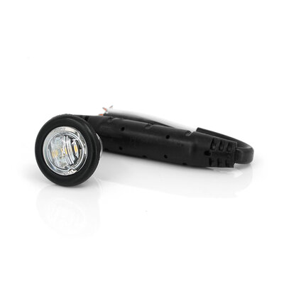  EINBAULEUCHTE RUND &Oslash; 28MM - WEISS