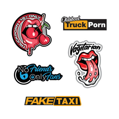 18+ Kombi-Sticker-Set