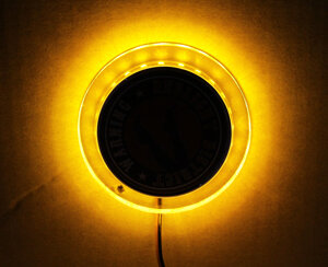 ORANGE - BELEUCHTETE EMBLEM - UNIVERSEEL - 24V