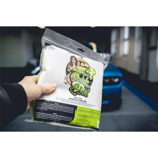 3-PACK - ULTRAFLAUSCHIGE MIKROFASER - Quick&#039;n Gloss - 500 g/m2 - 40x40cm