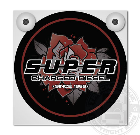 SUPER SINCE 1969 - LEUCHTKASTEN DELUXE - LOSE FRONTPLATTE
