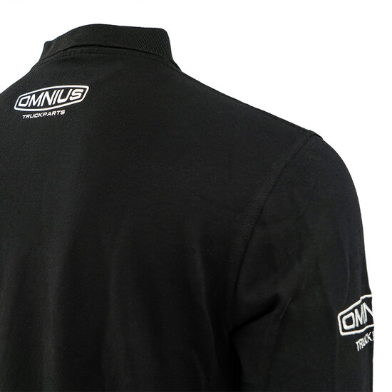 POLOSHIRT LANGARM - TRUCKJUNKIE|OMNIUS TEAM GEAR