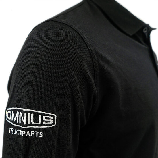 POLOSHIRT LANGARM - TRUCKJUNKIE|OMNIUS TEAM GEAR