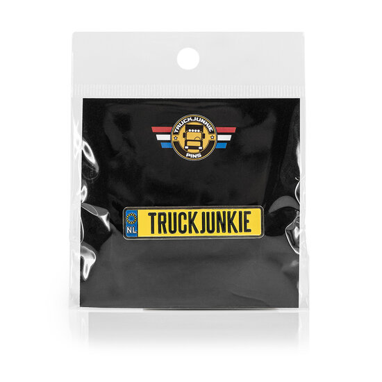 PIN-TRUCKJUNKIE-KENNZEICHEN