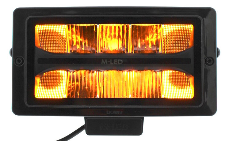 M-LED Classic 220 Fernscheinwerfer mit zweifarbigem Positionslicht