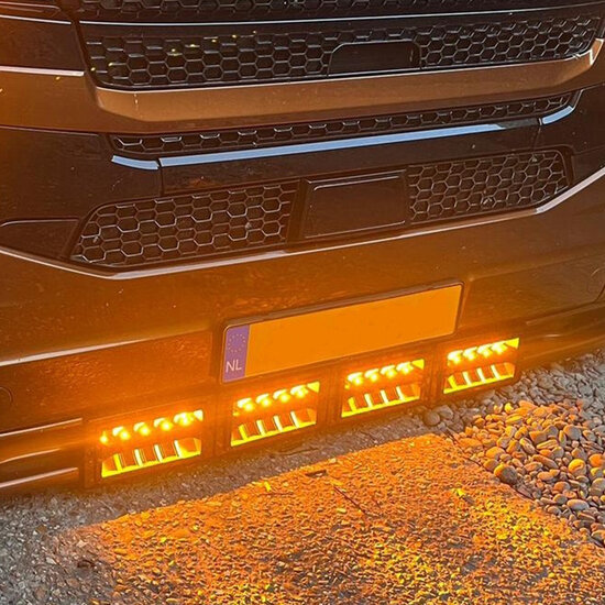 M-LED Classic 220 Fernscheinwerfer mit zweifarbigem Positionslicht