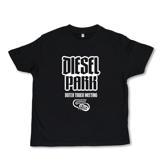 TRUCKJUNKIE Dieselpark KINDER T-SHIRT Schwarz