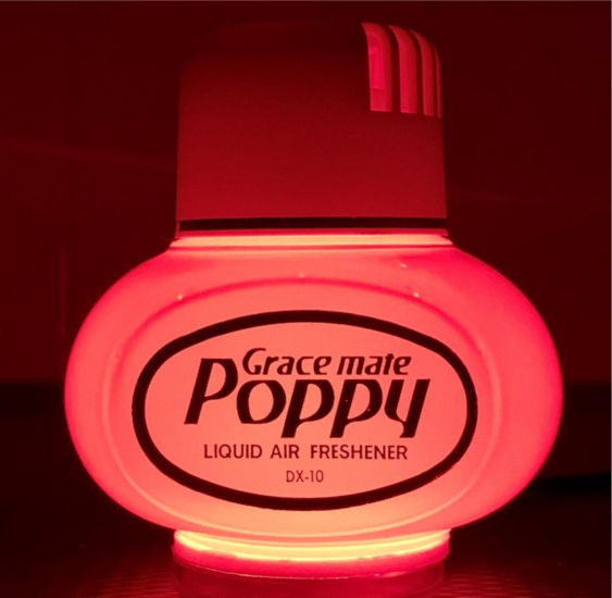 Poppy LED-Beleuchtung Rot USB &amp; USB-C