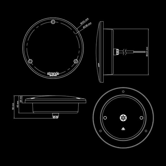 Strands FOR9T Orbi R&uuml;ckfahr-/Nebelleuchte