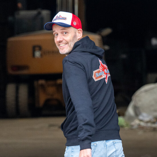 Ronny Ceusters Hoodie - Diamant - Schwarz 