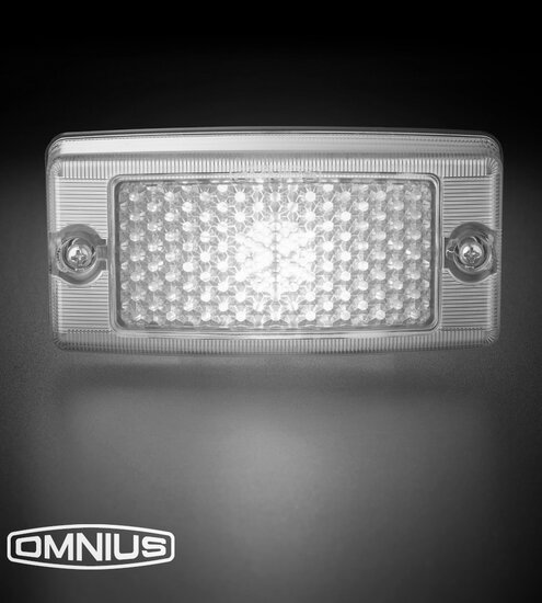 OMNIUS LED-SEITENMARKIERUNGSLEUCHTE &ndash; LED WEISS / LINSE KLAR