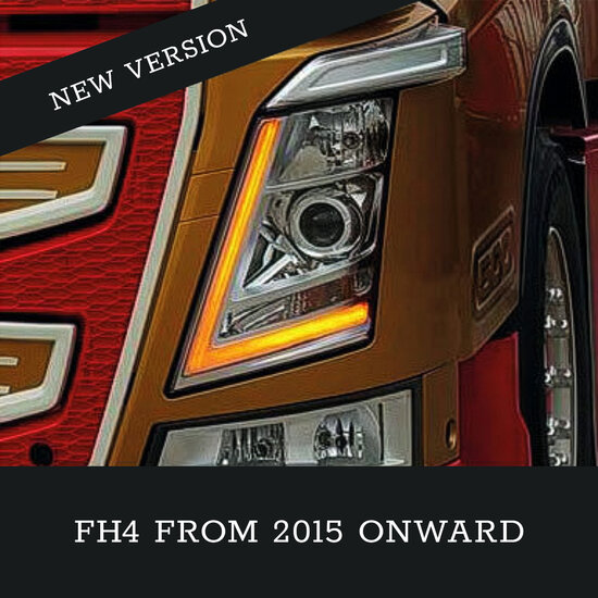 AB 2015 - UMBAUKIT DLR AMBER -GEEIGNET F&Uuml;R VOLVO FH4