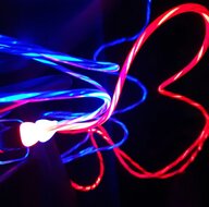 LEDSON - &quot;RUNNING&quot; POPPY LED - BLAU - USB