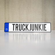 NUMMERNSCHILD DEUTSCHLAND - MIT EIGENEM TEXT 