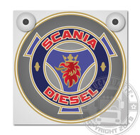 SCANIA DIESEL GRIFIOEN - LEUCHTKASTEN DELUXE - LOSE FRONTPLATTE