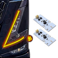 TAGFAHRLICHTER VOLVO FH5, FM5 UND FH AERO 2021+ - AMBER