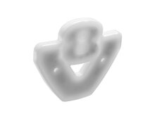 BASE LUMINEUSE POUR PANNEAU SCANIA V8 BICOLORE ROUGE/XENON BLANC IP65