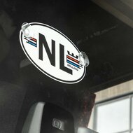NL GEPR&Auml;GTE ALUMINIUM-EMBLEME 18X11,5CM