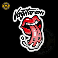 Vagitarian - Volldruckaufkleber