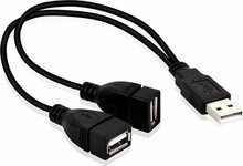 Doppelter USB-Splitter