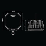 Strands FOR9T No-Glare 78W Arbeitsscheinwerfer