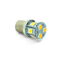 WARM WEISS -  9xSMD LED 10-30V - BA15s 