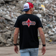 Ronny Ceusters T-Shirt - Diamant - Schwarz