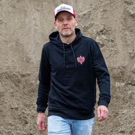 Ronny Ceusters Hoodie - Diamant - Schwarz 