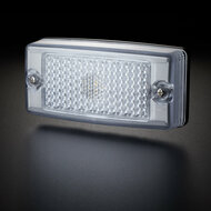 OMNIUS LED-SEITENMARKIERUNGSLEUCHTE &ndash; LED WARMWEISS / LINSE KLAR