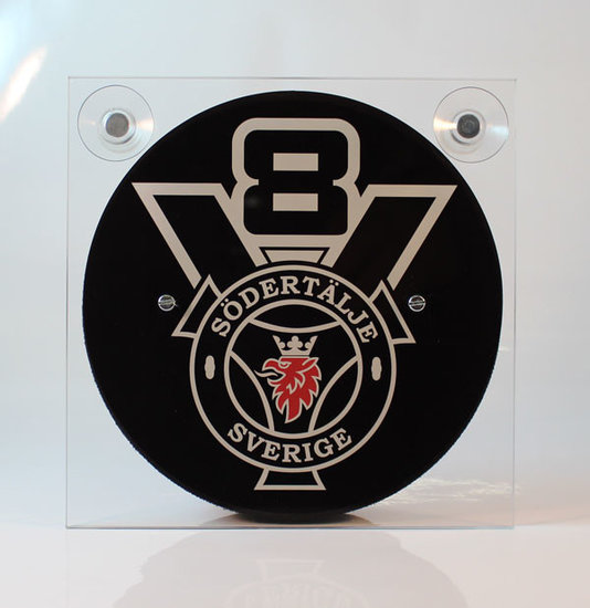 V8 SÖDERTÄLJE-SVERIGE LEUCHTKASTEN DELUXE - LOSE FRONTPLATTE