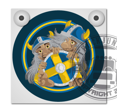 TROLLS SCHWEDEN - LEUCHTKASTEN DELUXE - LOSE FRONTPLATTE