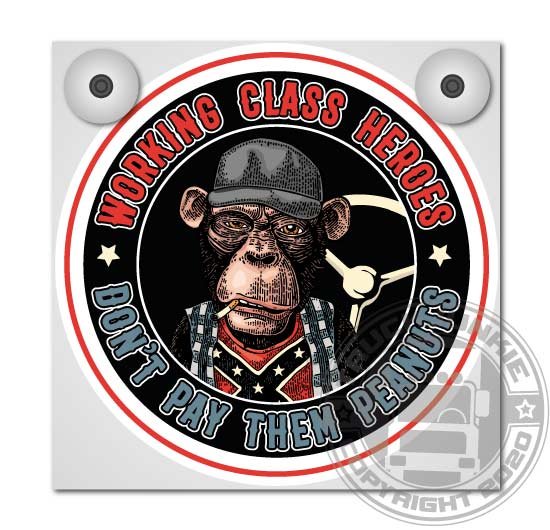 DON'T PAY PEANUTS - LEUCHTKASTEN DELUXE - LOSE FRONTPLATTE