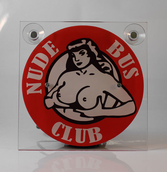 NUDE BUS CLUB - LEUCHTKASTEN DELUXE - KOMPLETT
