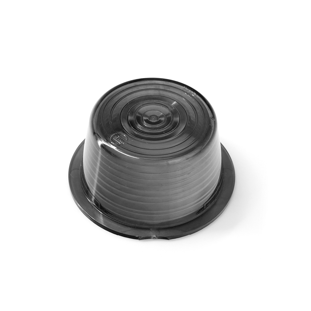 DÄNISCHE LAMPE AUS RAUCHERGLAS - GYLLE