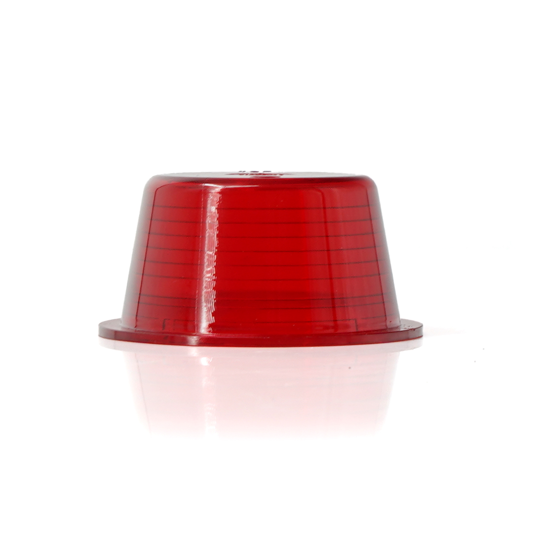 DÄNISCHE LAMPE AUS ROTEM GLAS - GYLLE