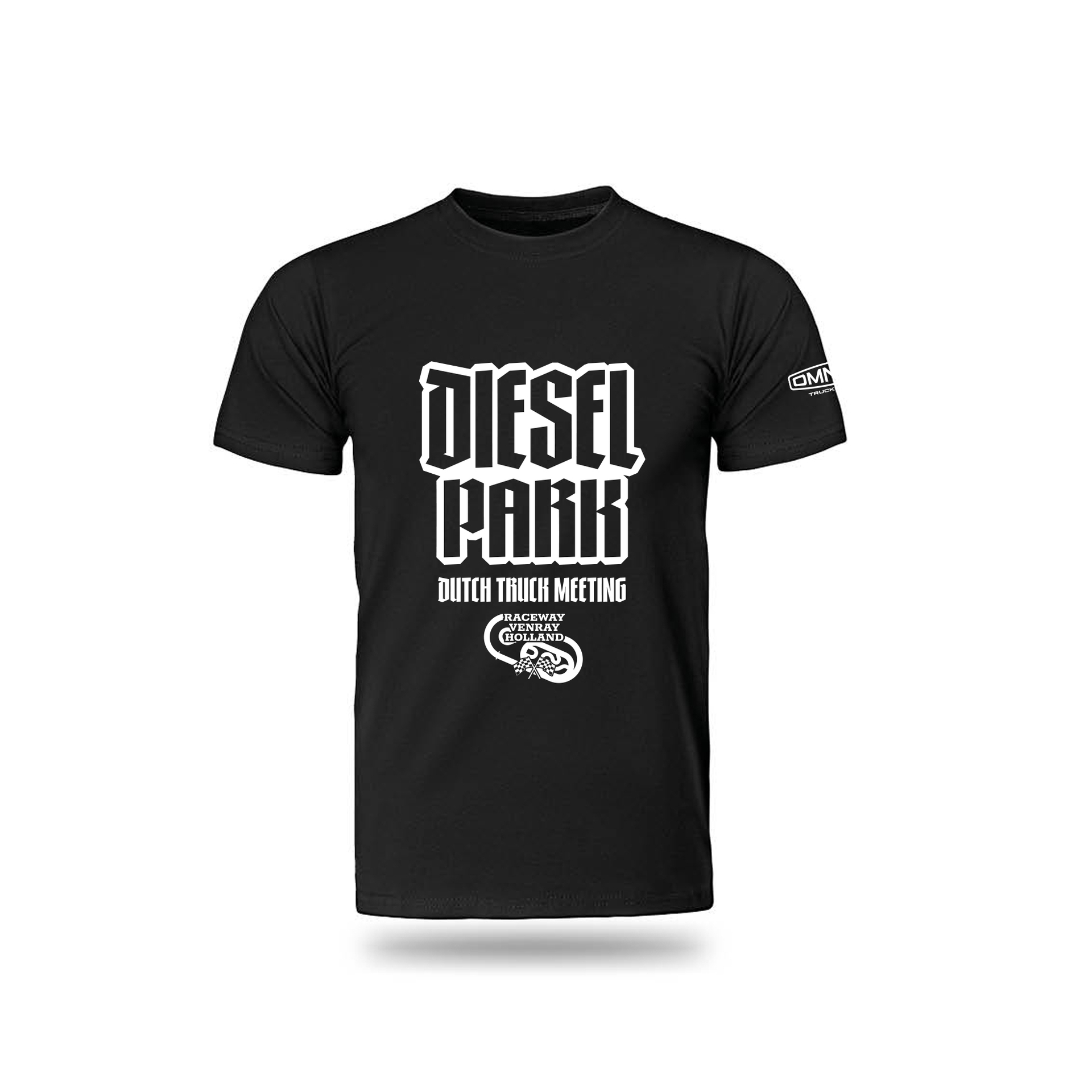 TRUCKJUNKIE Dieselpark T-SHIRT Schwarz
