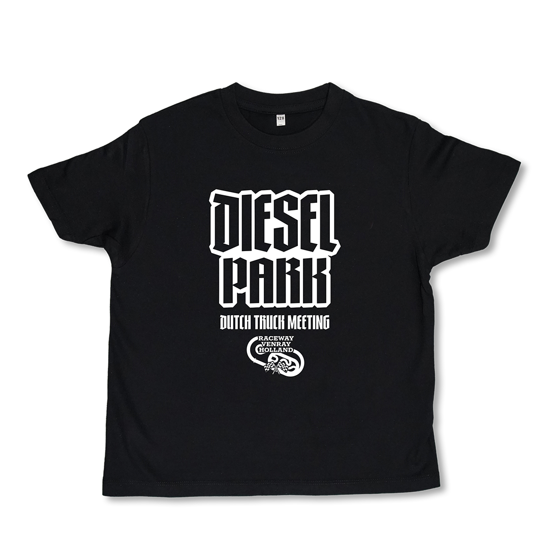 TRUCKJUNKIE Dieselpark KINDER T-SHIRT Schwarz
